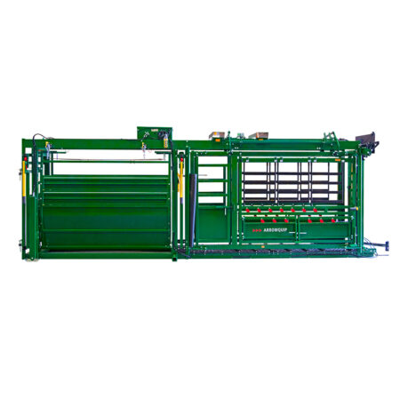 Arrowlock 88 portable chute and alley off side side view