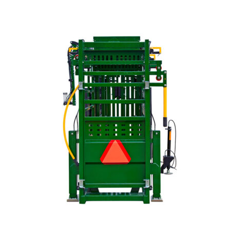 Powerlock 108 portable chute and alley rear view