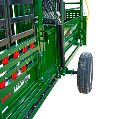 Powerlock 108 portable chute and alley wheel