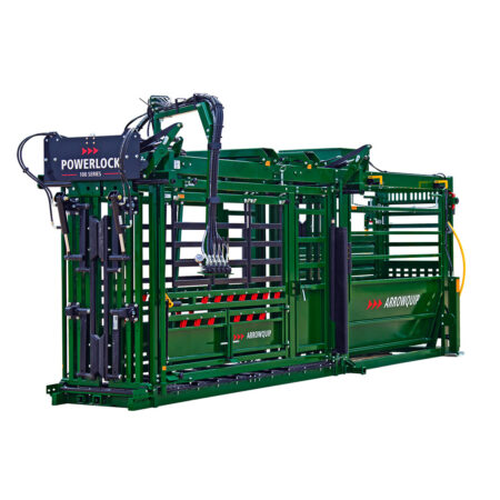 Side view of the Powerlock 108 portable chute and alley