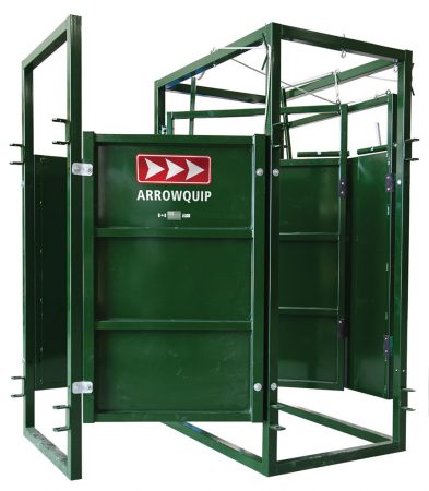 One Way Cattle Sorting Race 90 degree Side view by Arrowquip