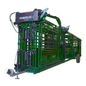 Powerlock 108 portable chute alley and tub