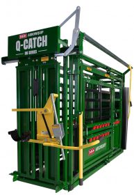 Cattle Squeeze Crush | Q-Catch 86 Series Side View | Arrowquip Cattle Equipment